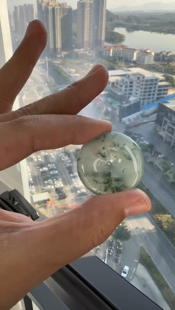 【闪购商品】翡翠颈饰未镶嵌天然翡翠A货孤品一件