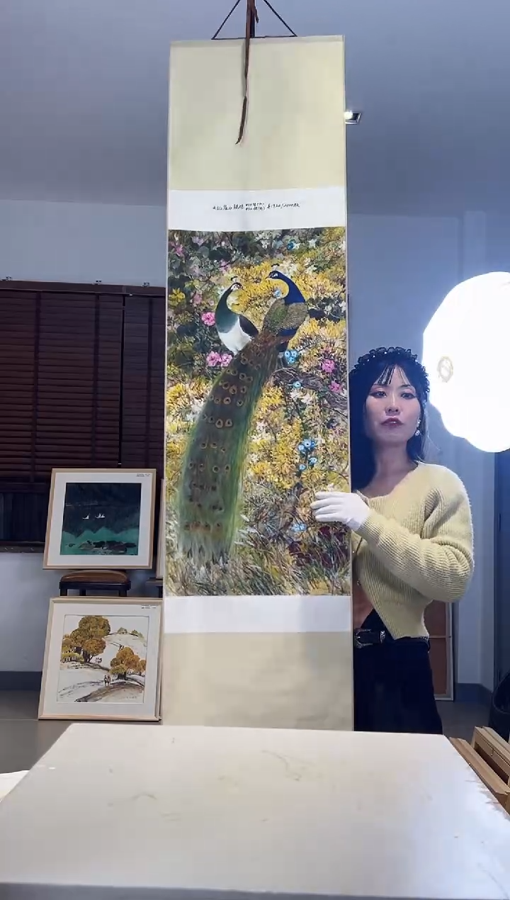 【闪购商品】版画耿玉琨限量作品亲签盖章版画S