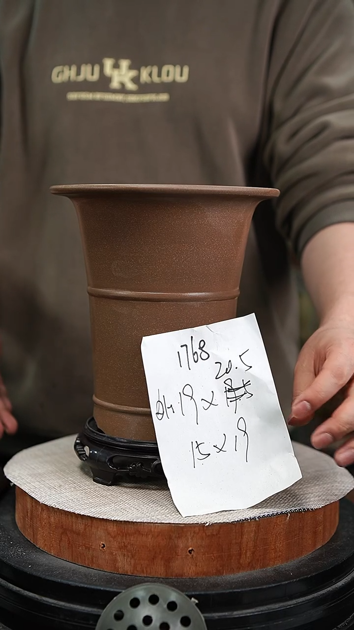【闪购商品】紫砂花盆紫砂花盆1768+s