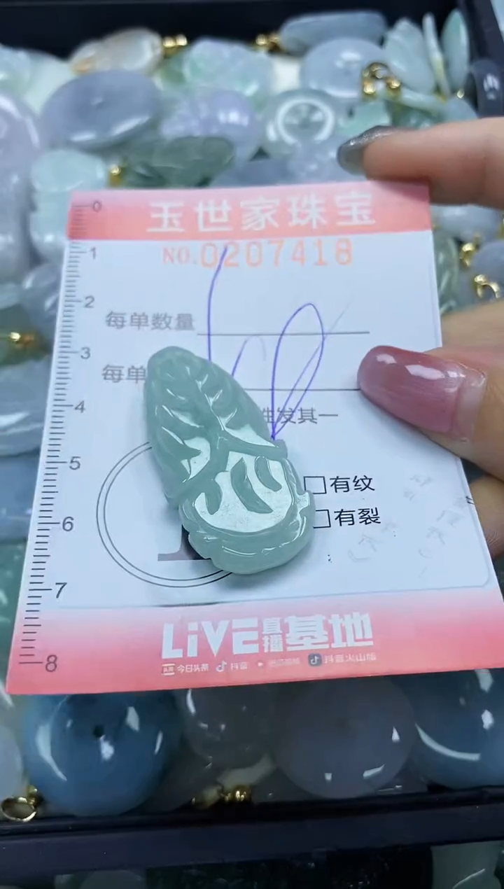 【闪购商品】翡翠颈饰未镶嵌闪购0207418