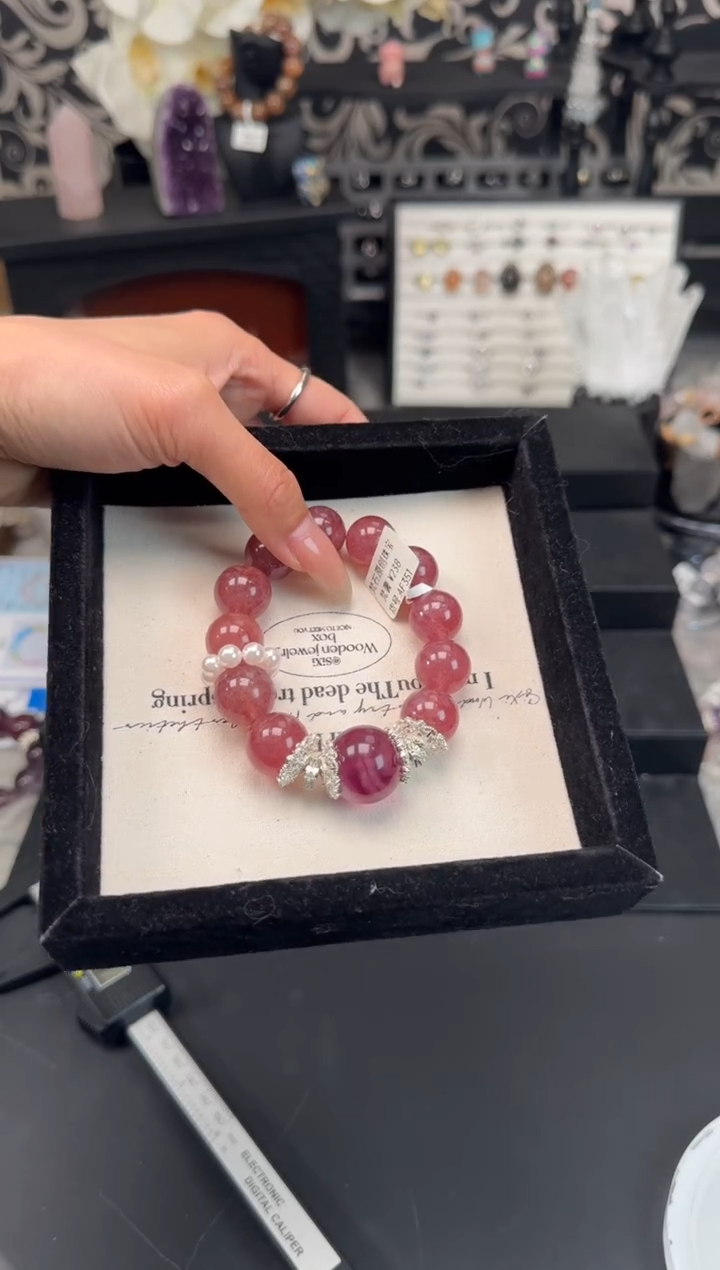 【闪购商品】水晶手链未镶嵌天然水晶 多样性发货