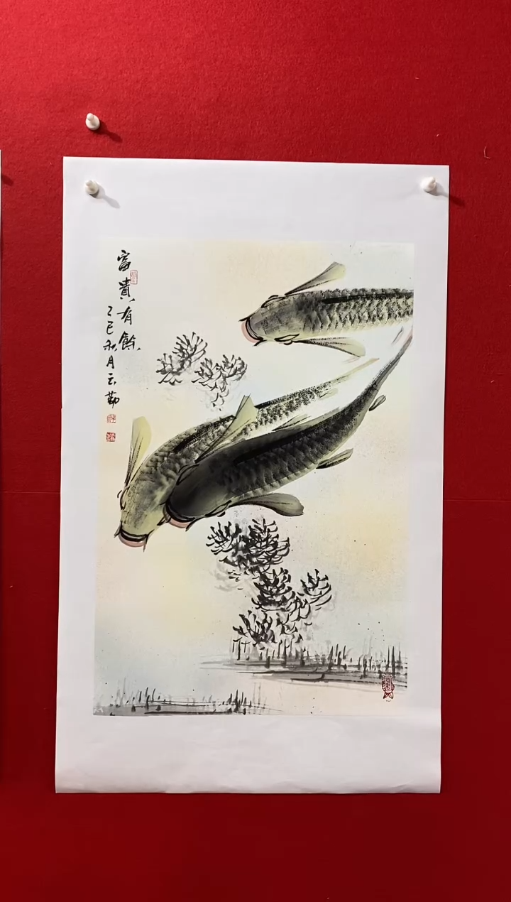 国画国画NYQ杰牛云勤老师作品