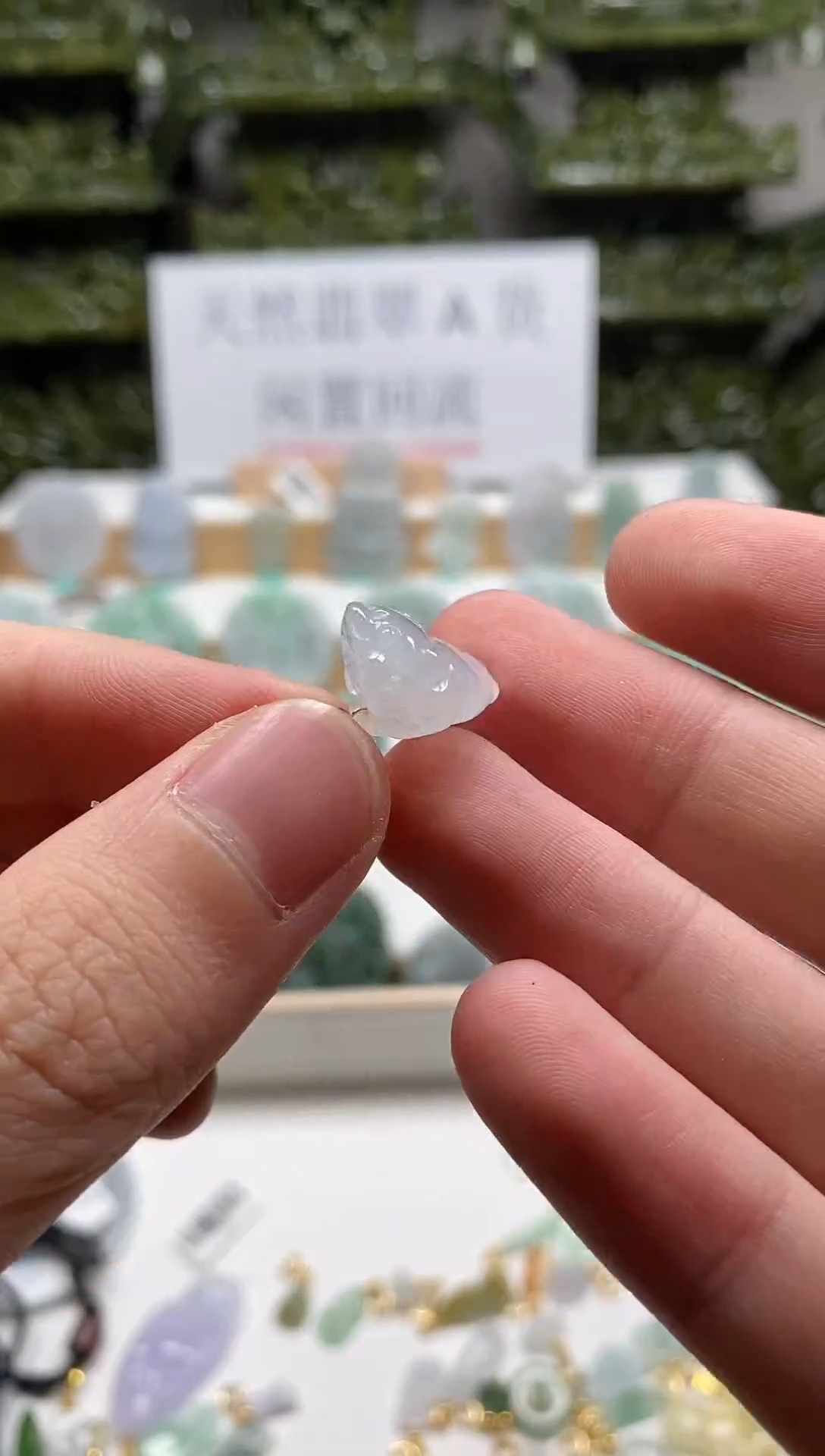 【闪购商品】翡翠颈饰未镶嵌吊坠29