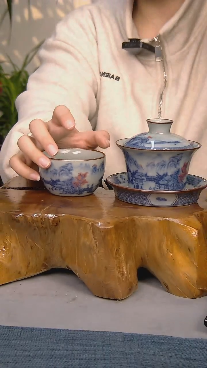 【闪购商品】简装家用款2件套 陶瓷家用茶具系列