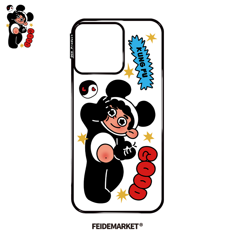 FeiDe Market 主理人合作-磁吸功夫KUMA-适用苹果iPhone14-16系列