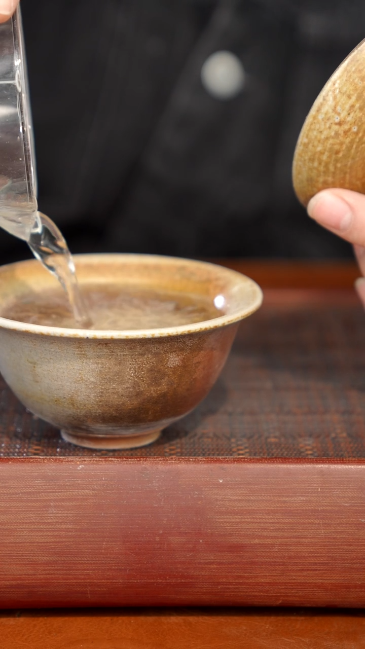 陶瓷奢瓷/瑞寅柴烧茶器（盖碗）602微瑕