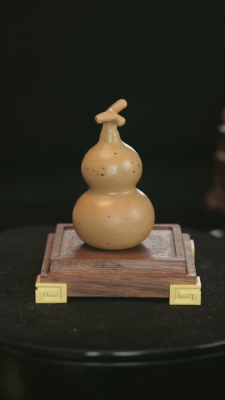 【闪购商品】寿山石高山黄福禄双全手把件摆件