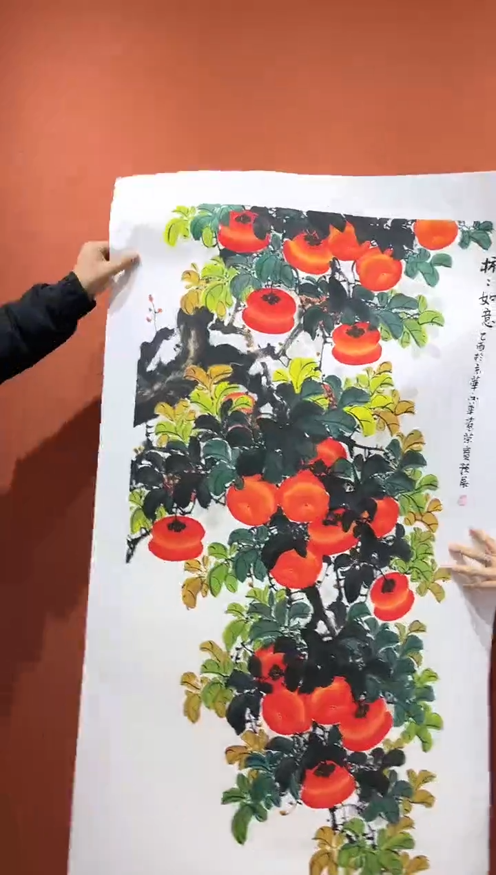 【闪购商品】国画郑乐华绘画手绘作品16-56