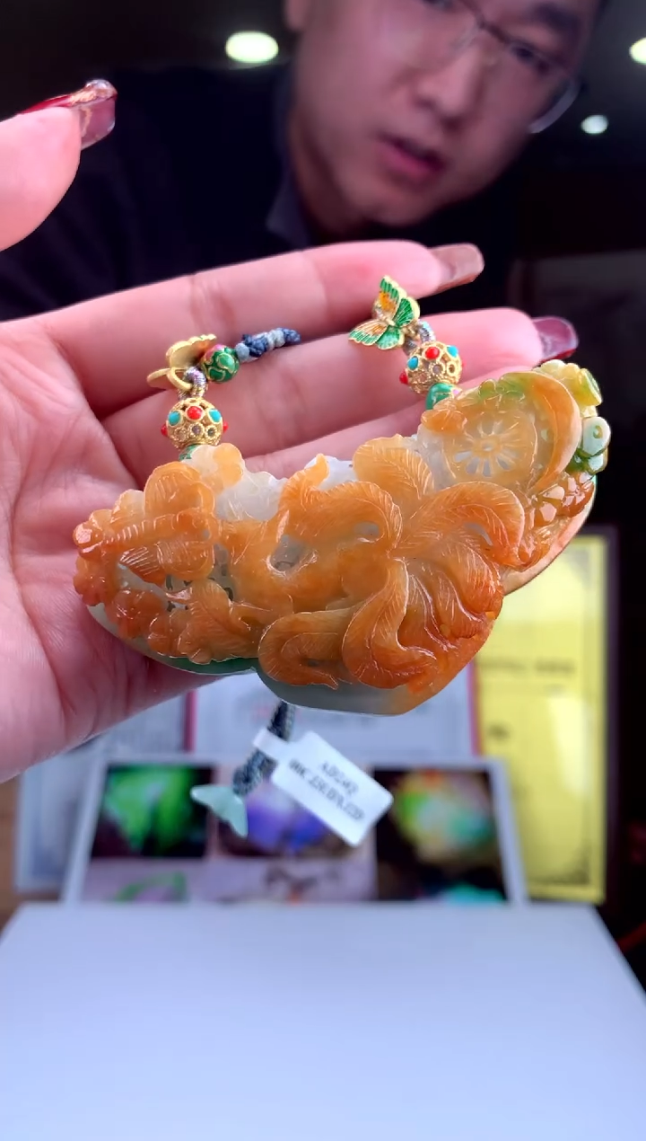 【闪购商品】定制翡翠未镶嵌天然A货翡翠（拍一发一）