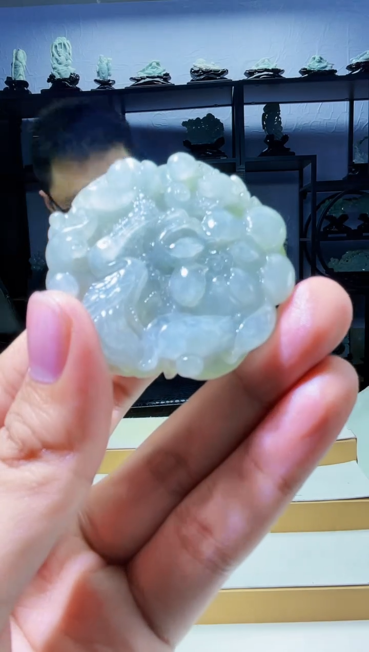 【闪购商品】定制翡翠未镶嵌毛货02150043