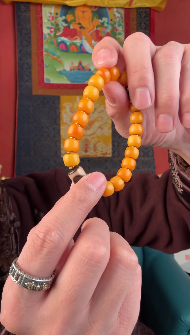 无非金属羊羊手串