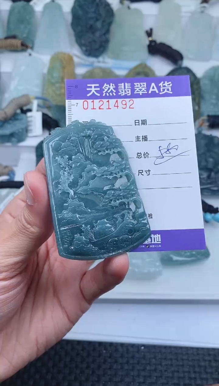 【闪购商品】翡翠颈饰未镶嵌        492