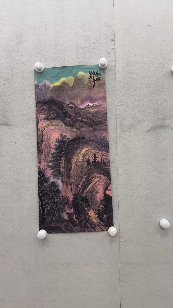 【闪购商品】国画 毕晓民手绘国画