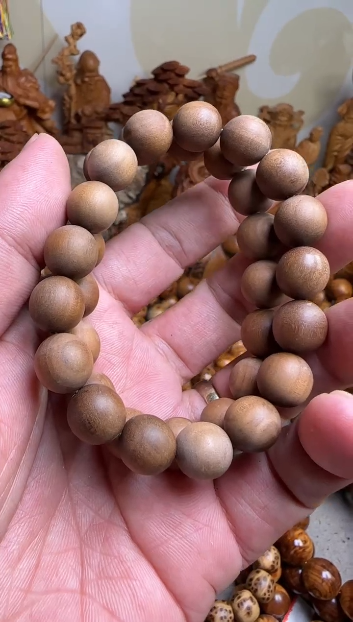 【闪购商品】檀香木手串/手链印度老山檀香1.2