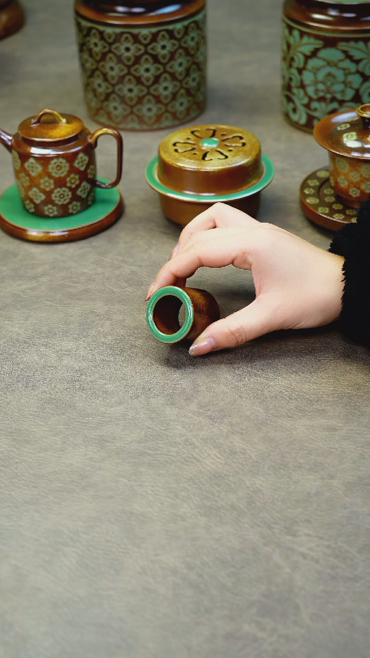 【闪购商品】龙泉青瓷草木灰扳指