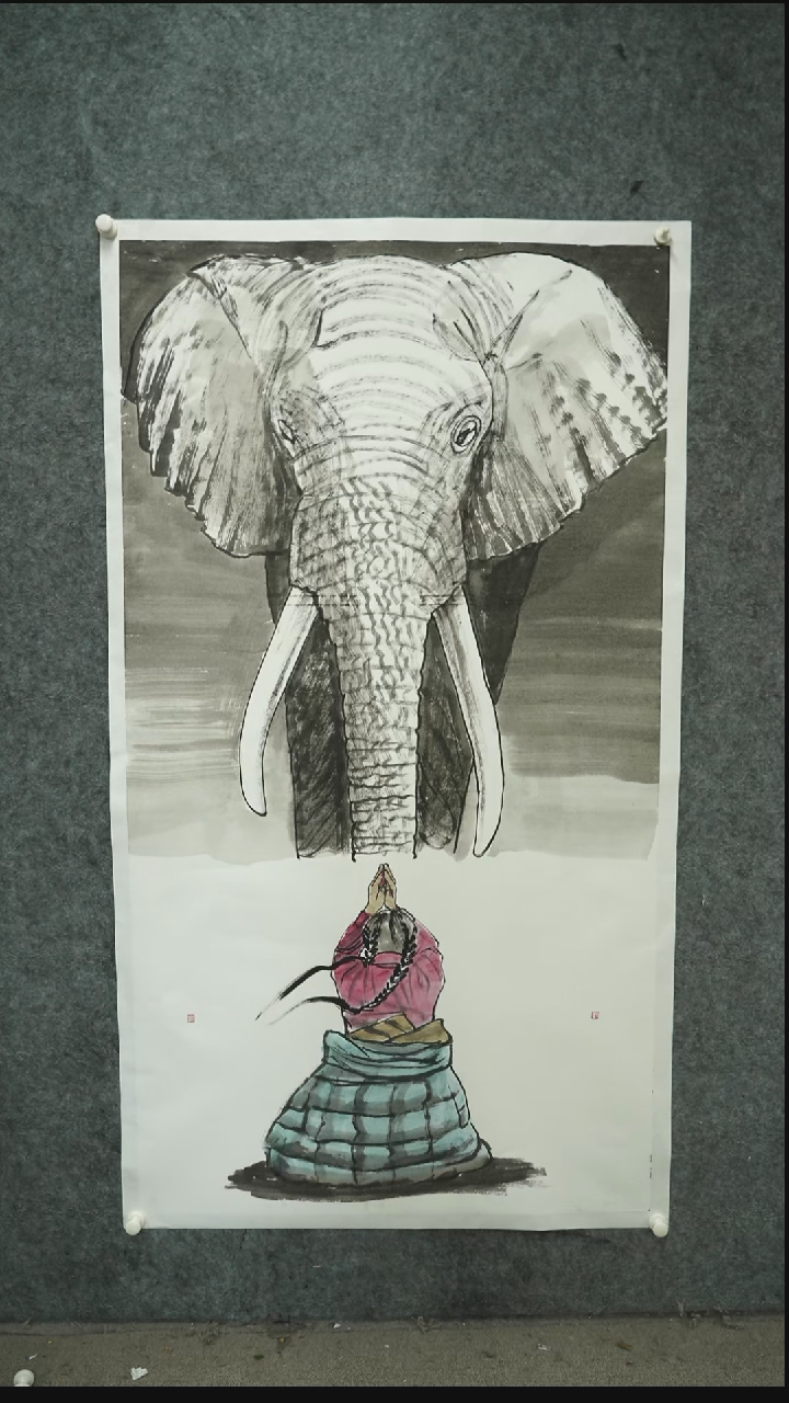 国画国画LDS老师作品