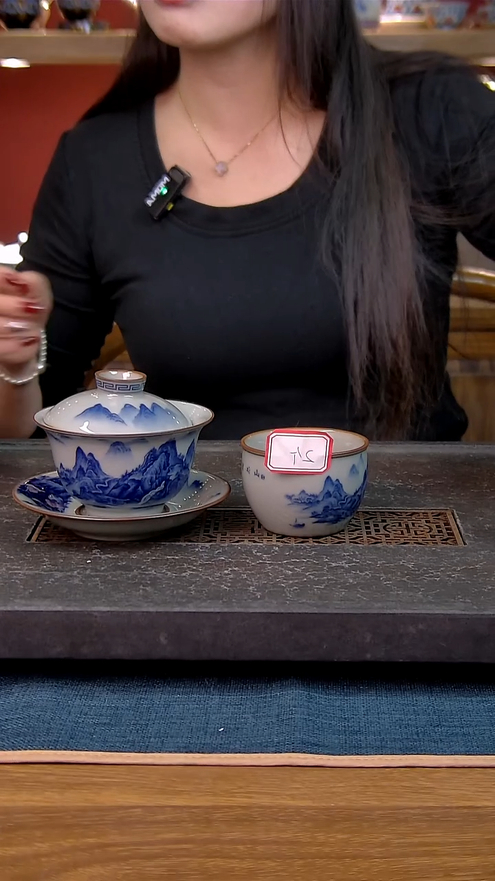 简装家用款3件套 老陶泥开片纹陶瓷茶具