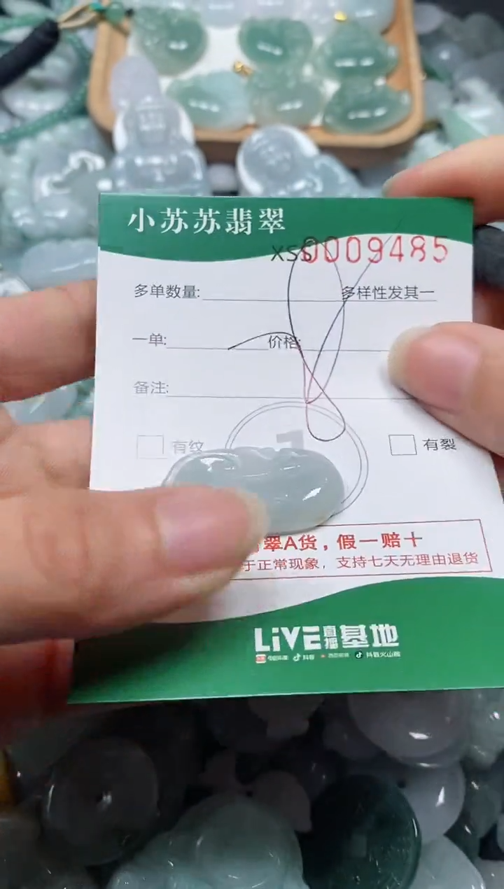 【闪购商品】翡翠颈饰未镶嵌闪购商品0009485