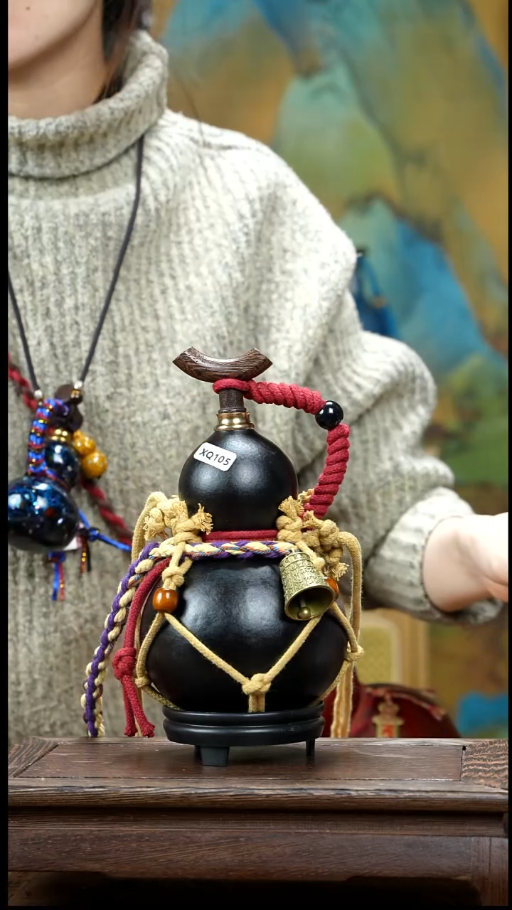 XQ105网兜款酒葫芦不包手串(一物一拍）（现货现发）