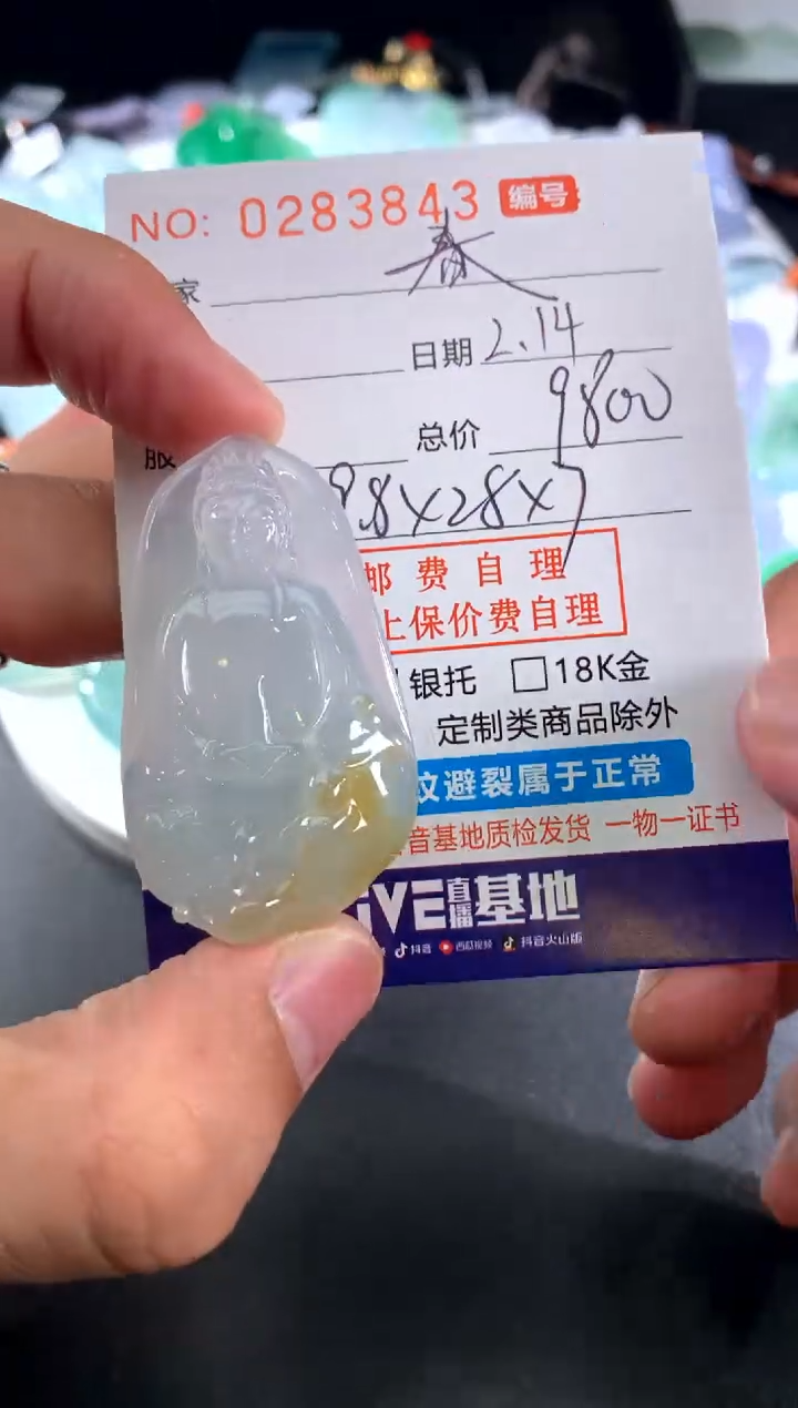 【闪购商品】翡翠颈饰未镶嵌春
