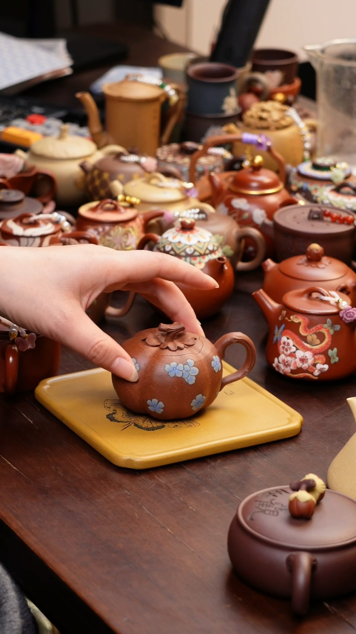 【闪购商品】原矿紫砂壶手工朱妮杯子