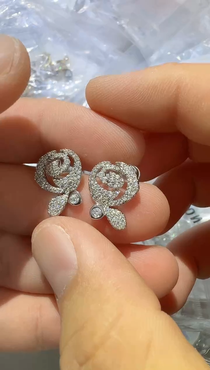 铜合金合成立方氧化锆925银B68