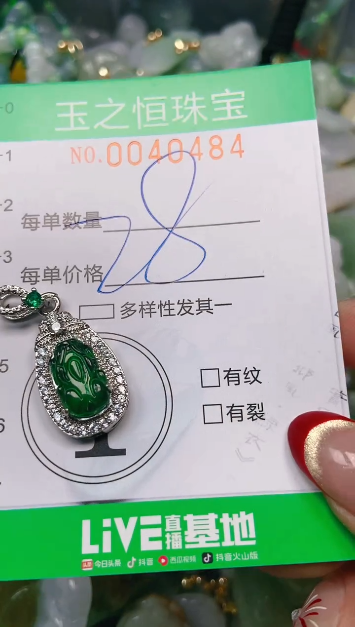 【闪购商品】翡翠颈饰未镶嵌闪购0040484