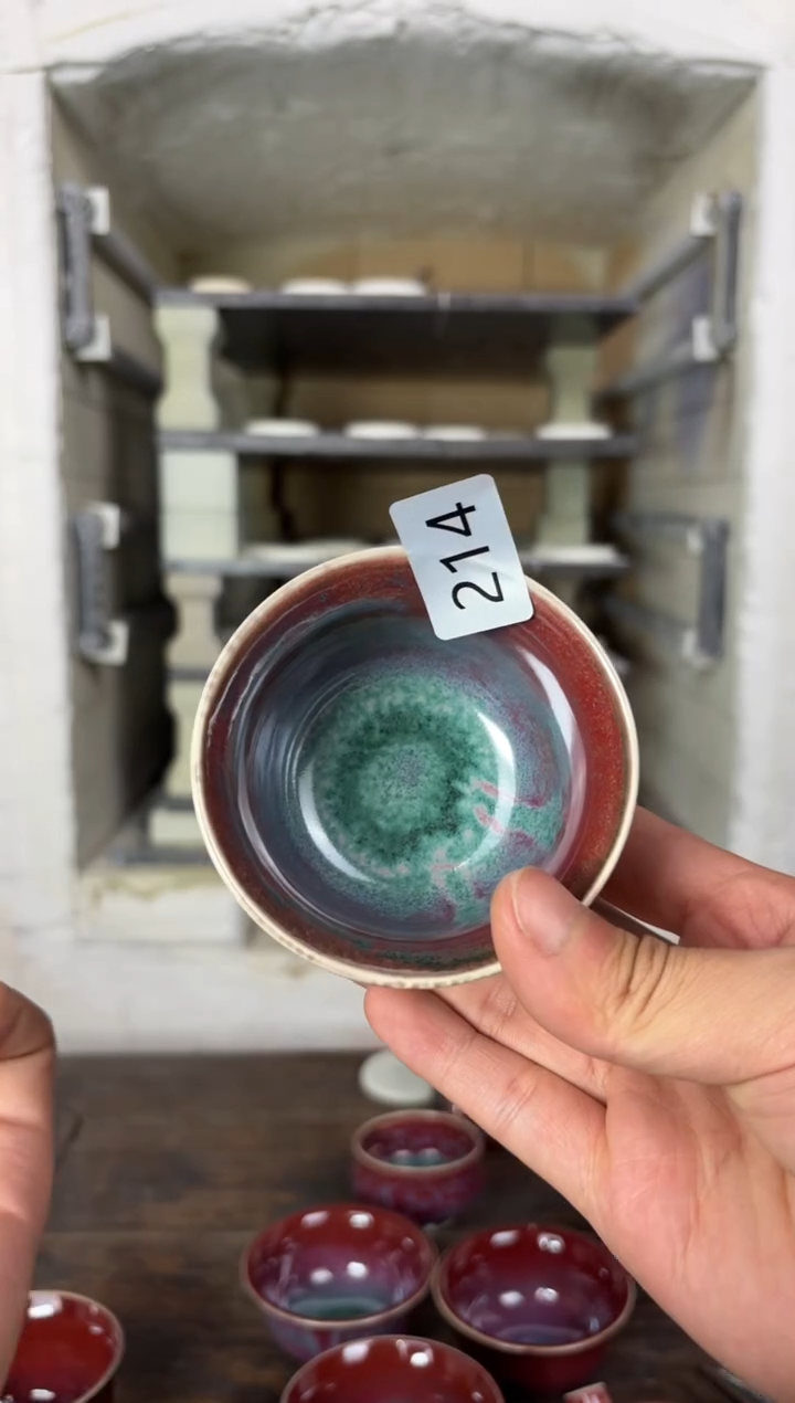 【闪购商品】摆件钧瓷窑变精品茶器