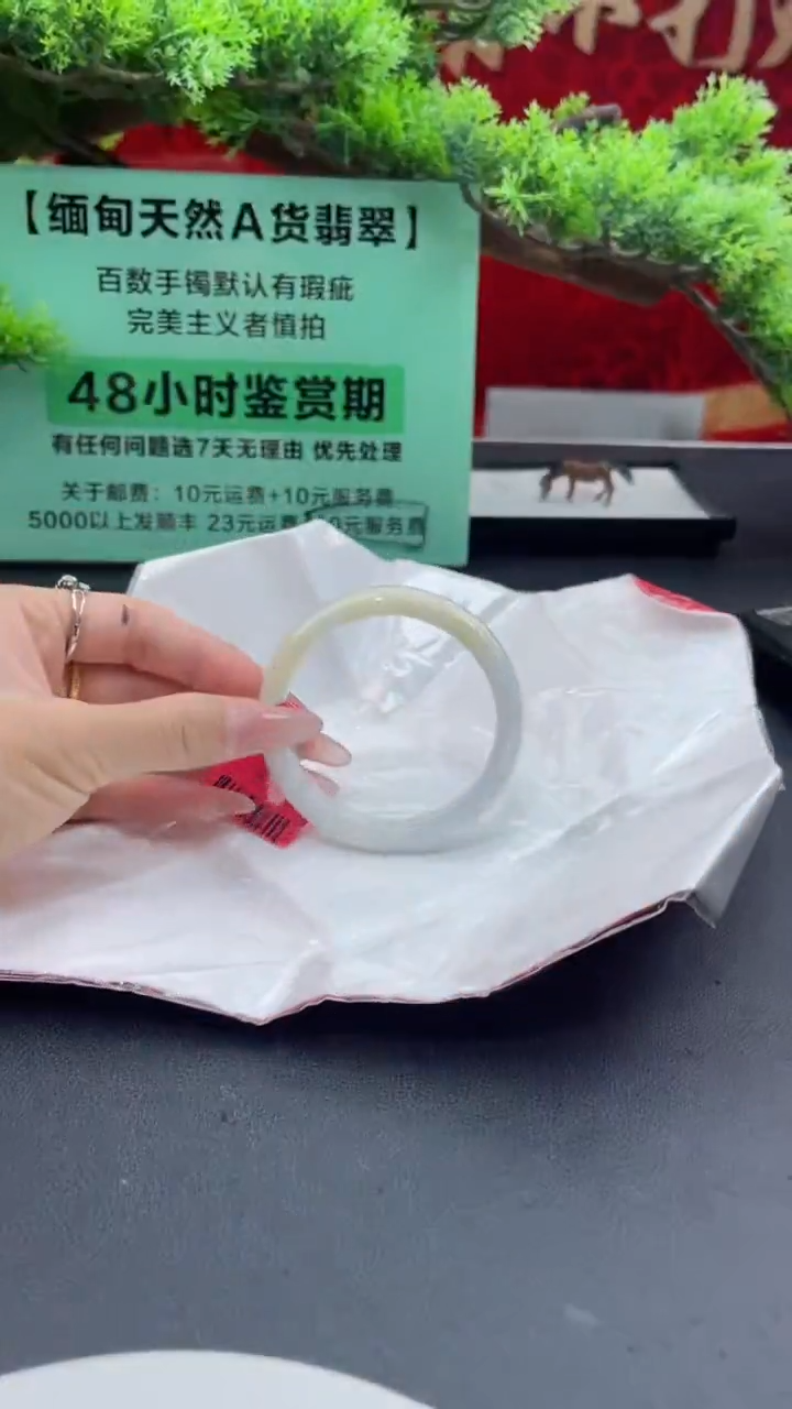 【闪购商品】翡翠手镯未镶嵌翡翠手镯（微瑕）11