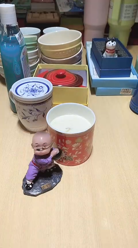 瓷片紫观-喜上眉梢-主人杯