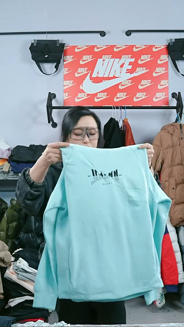 2333闪购编码Nike/Jordan运动衣以直播间过款为准尺码