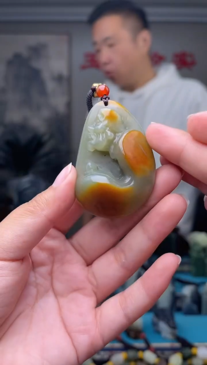 未镶嵌和田玉挂件1