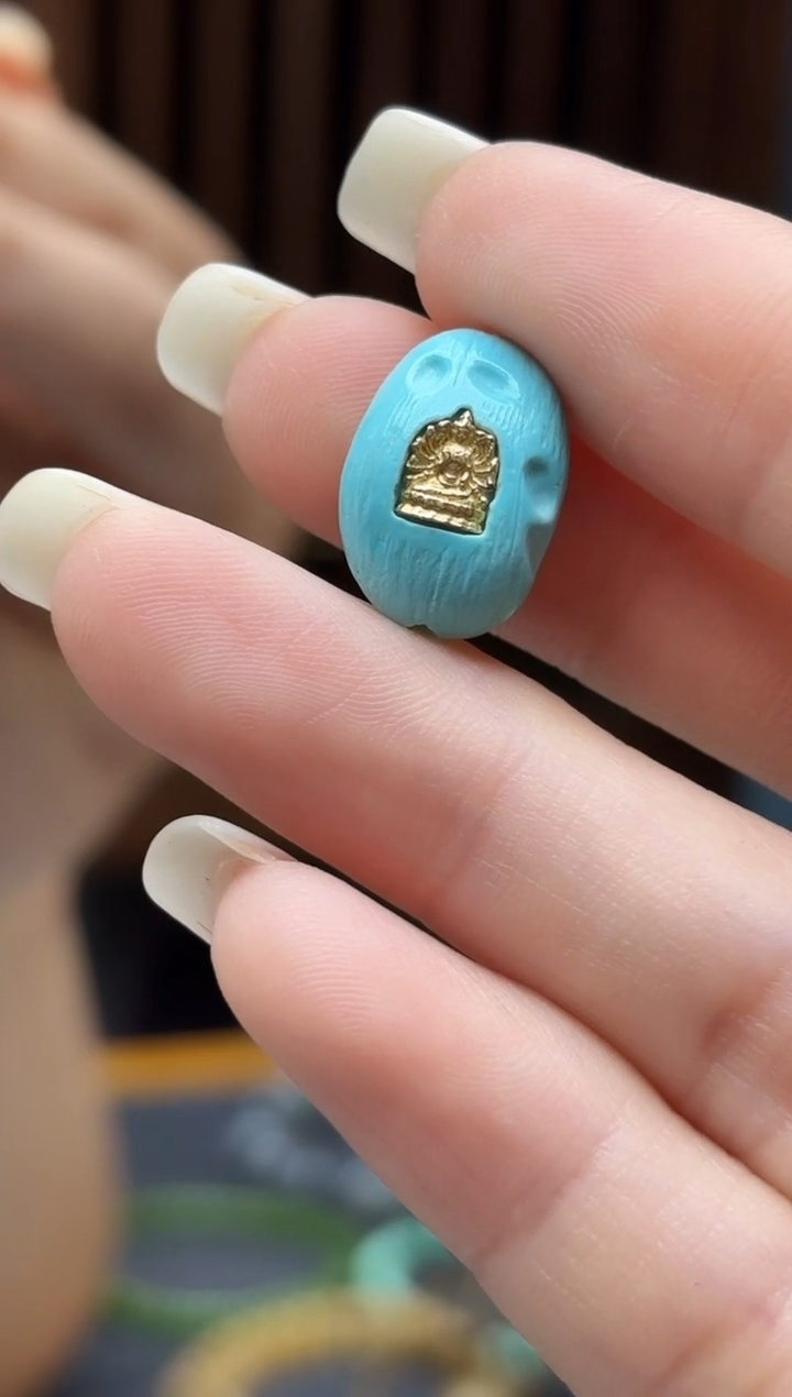 未镶嵌绿松石挂件松石配饰YZG