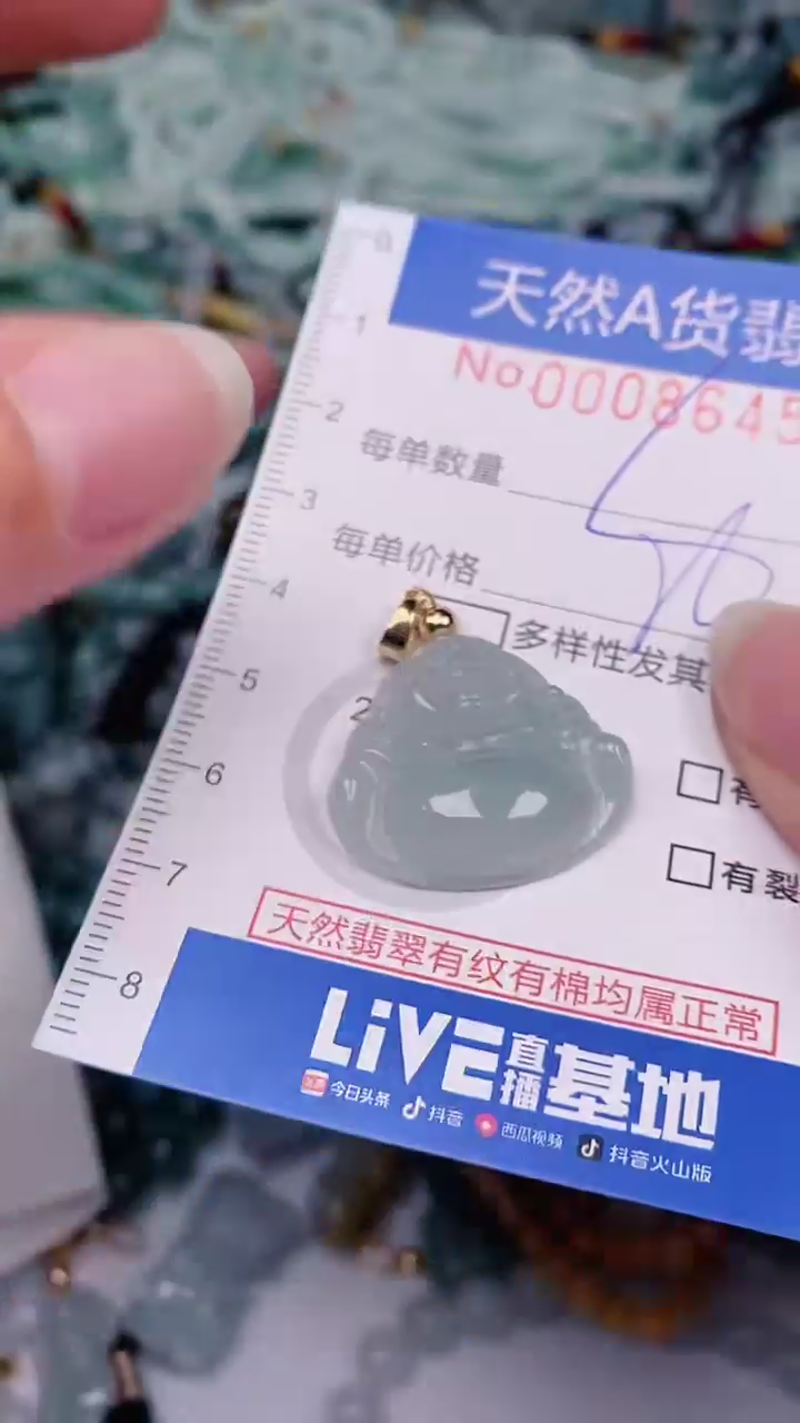 【闪购商品】翡翠颈饰未镶嵌00008645