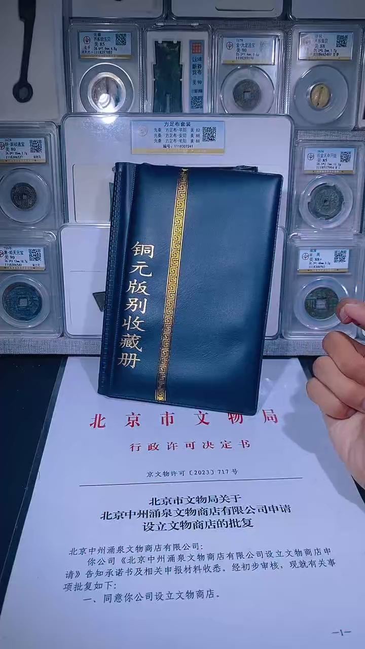 铜琪珍  铜元版别收藏册36枚  一套