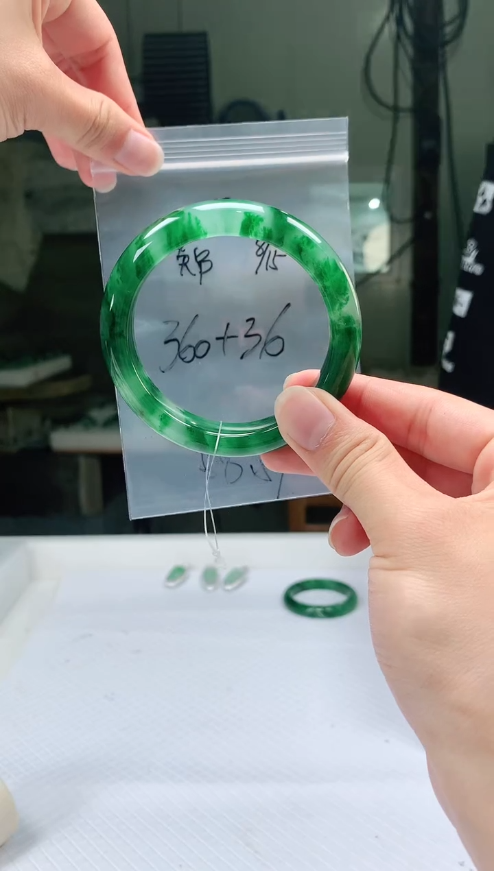 石英质玉手镯未镶嵌非洲翠手镯58-59圈口78号