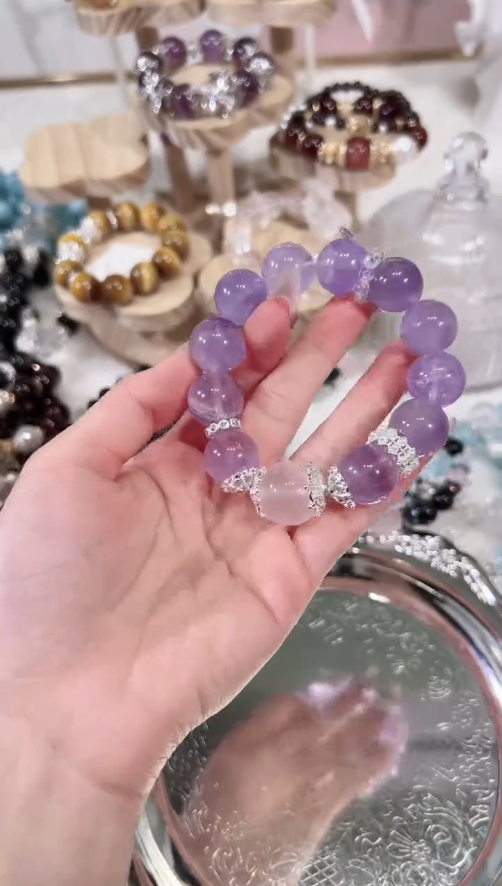 【闪购商品】水晶手链未镶嵌天然水晶默认微瑕 多样性发货发其一