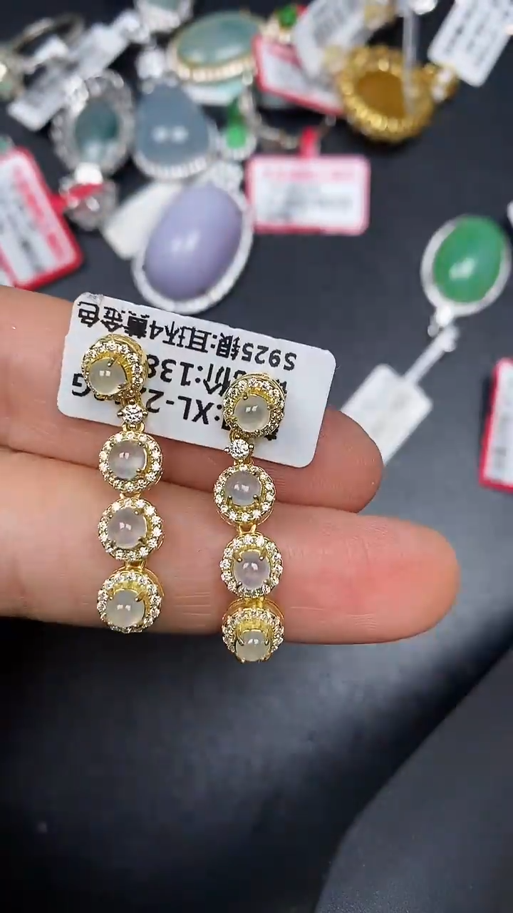 银S925镶嵌戒指翡翠1940