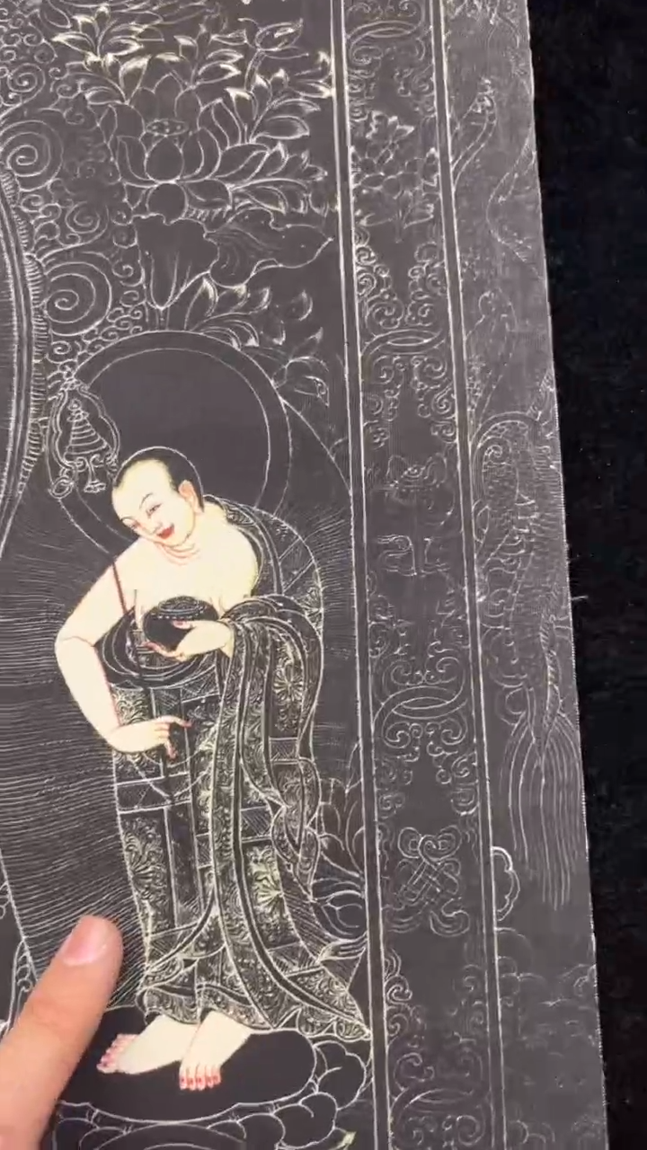 装裱画唐卡藏艺阁精美绘画作品TK16034