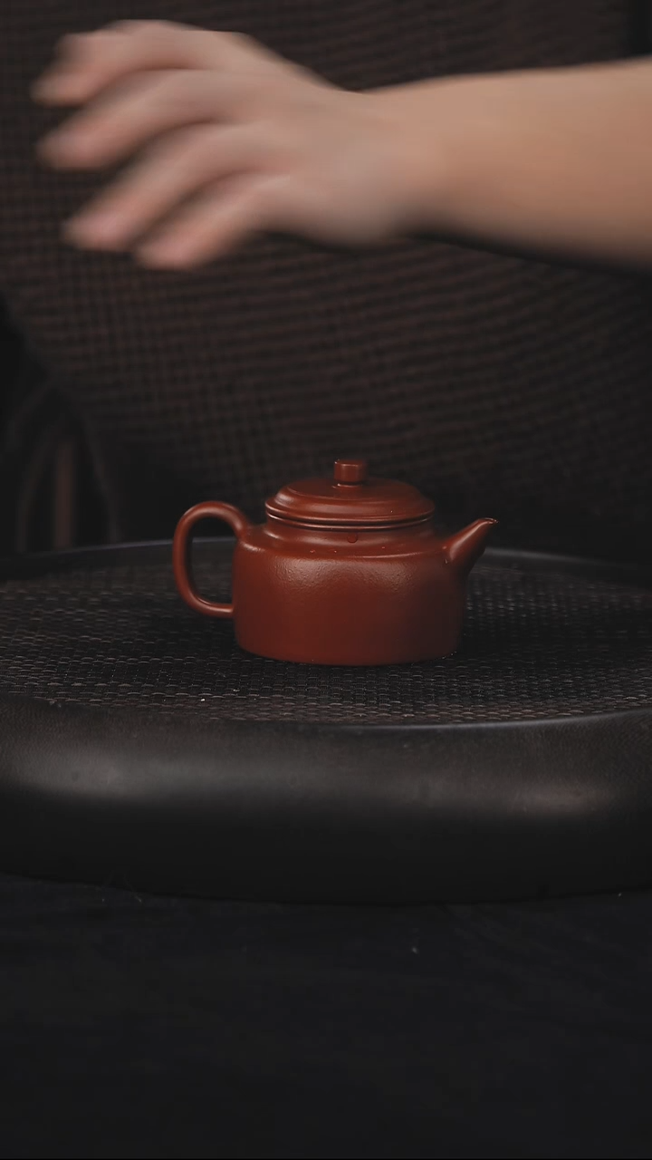茶壶紫砂德钟 朱泥