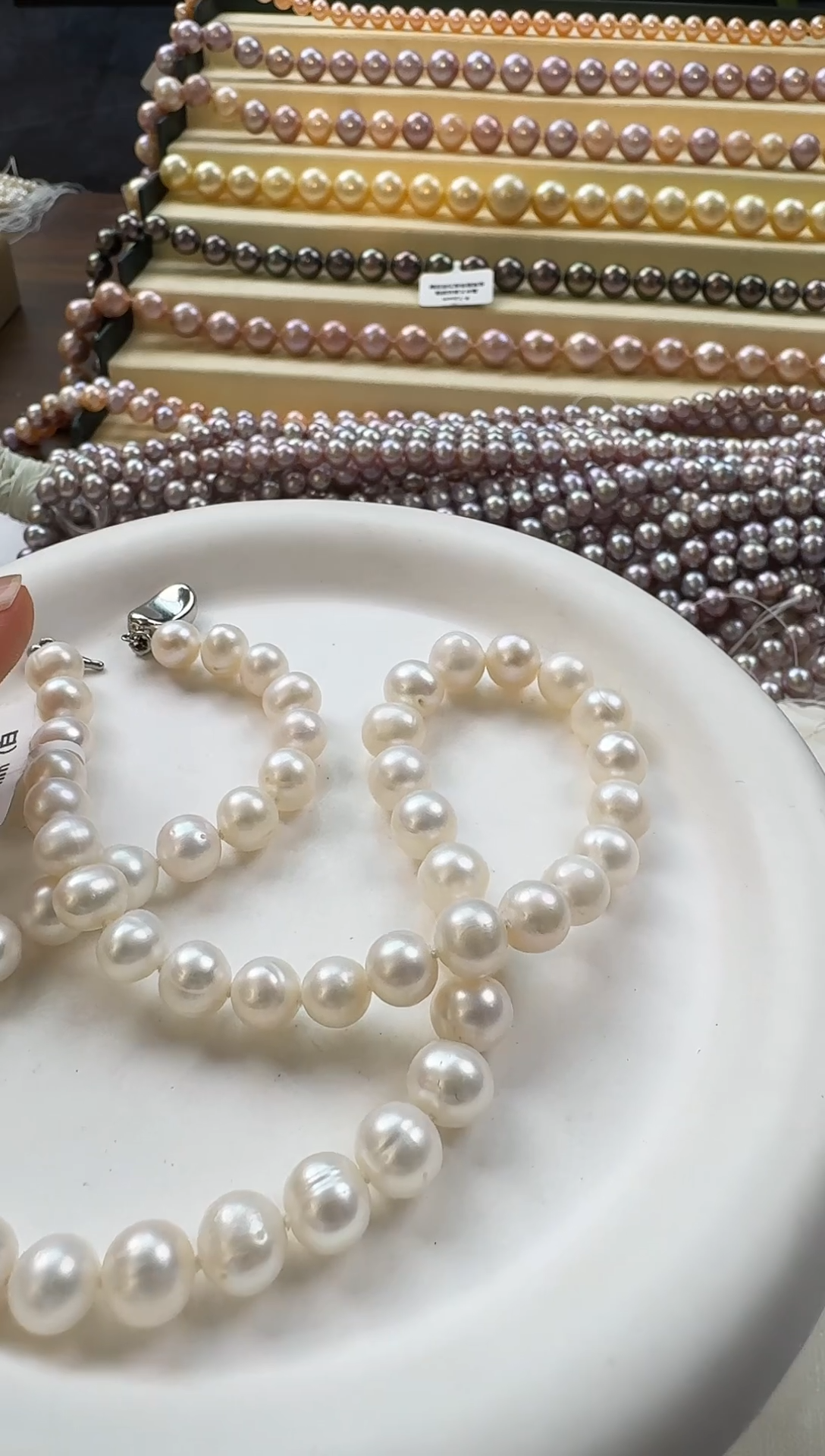 颈饰未镶嵌淡水珍珠8-9mm无核