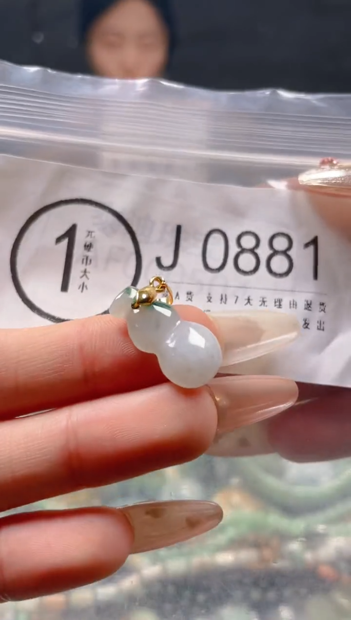 【闪购商品】翡翠颈饰未镶嵌/J/翡翠A货一图一物