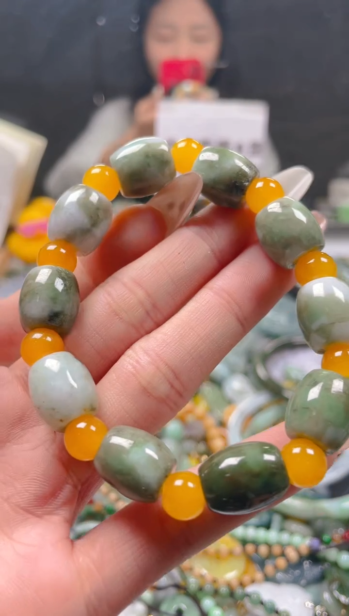 【闪购商品】翡翠颈饰未镶嵌/H/翡翠A货一图一物