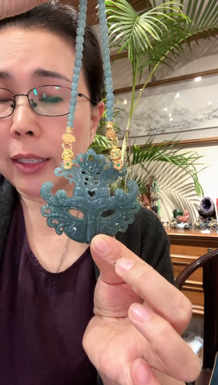 【闪购商品】翡翠颈饰未镶嵌国风