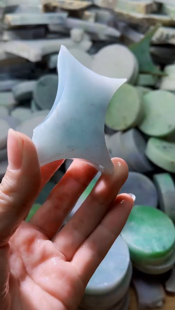 裸石翡翠天然翡翠A货古 南 191