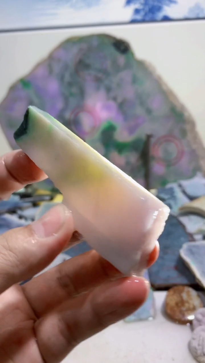 裸石翡翠0蒙0翡翠珠宝820