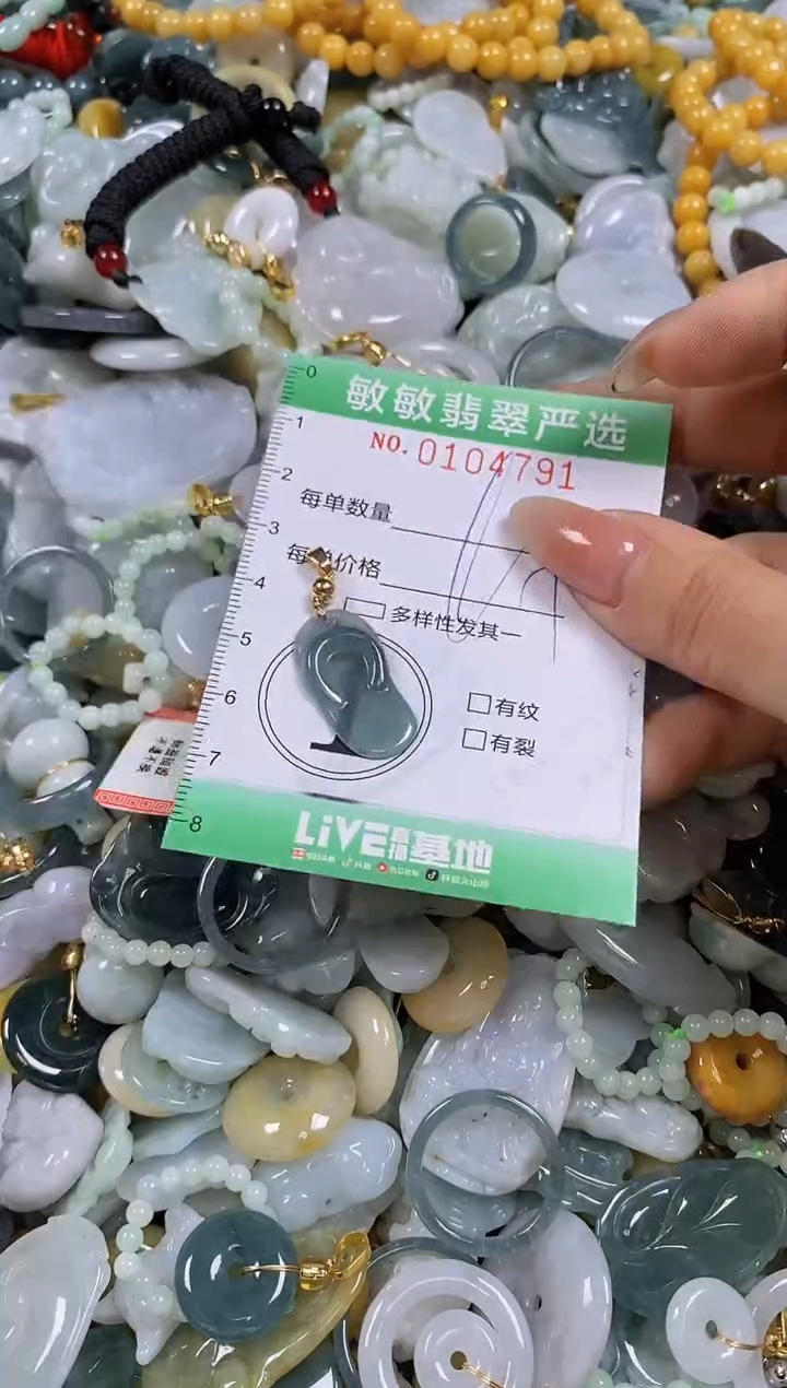 【闪购商品】翡翠颈饰未镶嵌闪购0104791