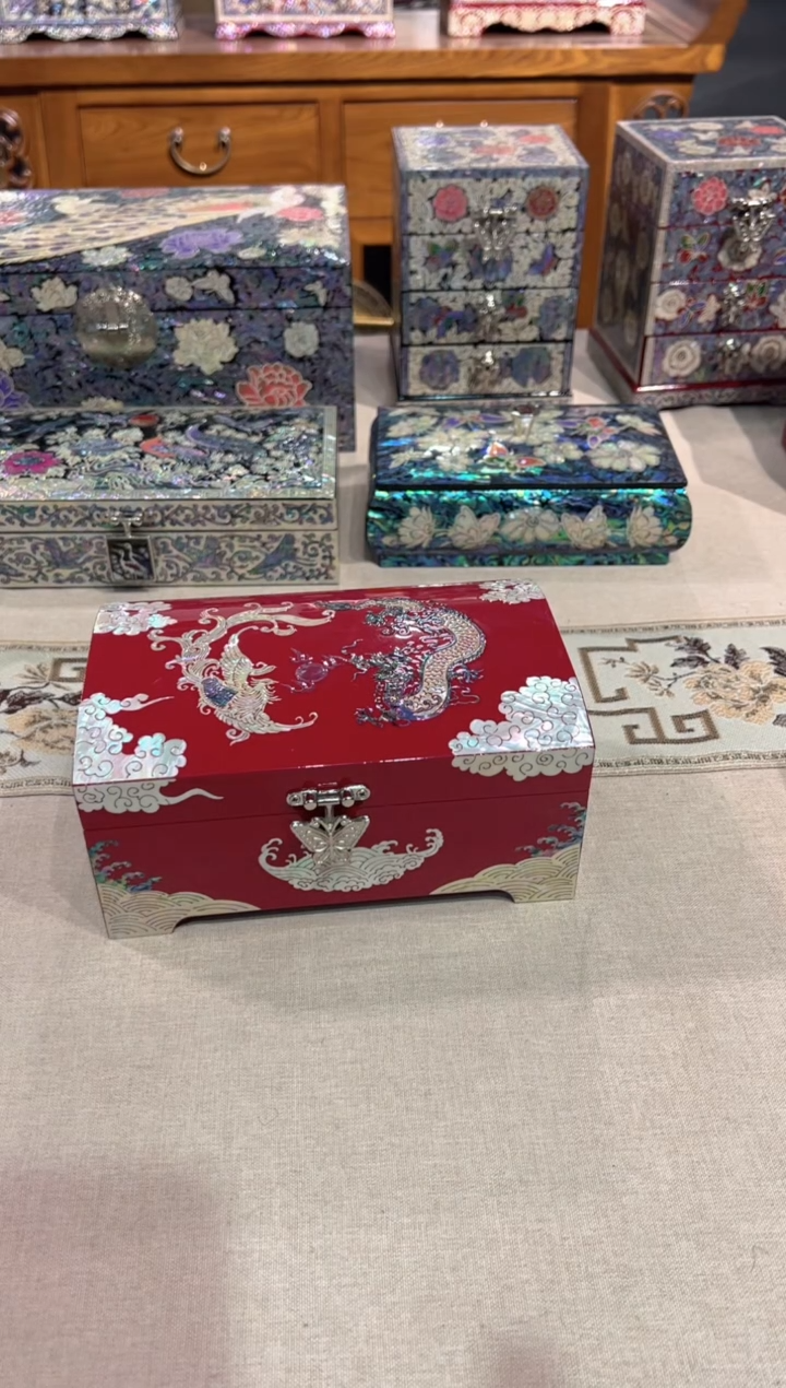 【闪购商品】按扣满贝底·弘贝雅螺钿漆器文化馆 