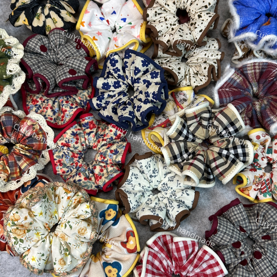 【直播对应编号拍哦】儿童发圈发绳嵌条拇指发圈马尾丸子头公主发圈