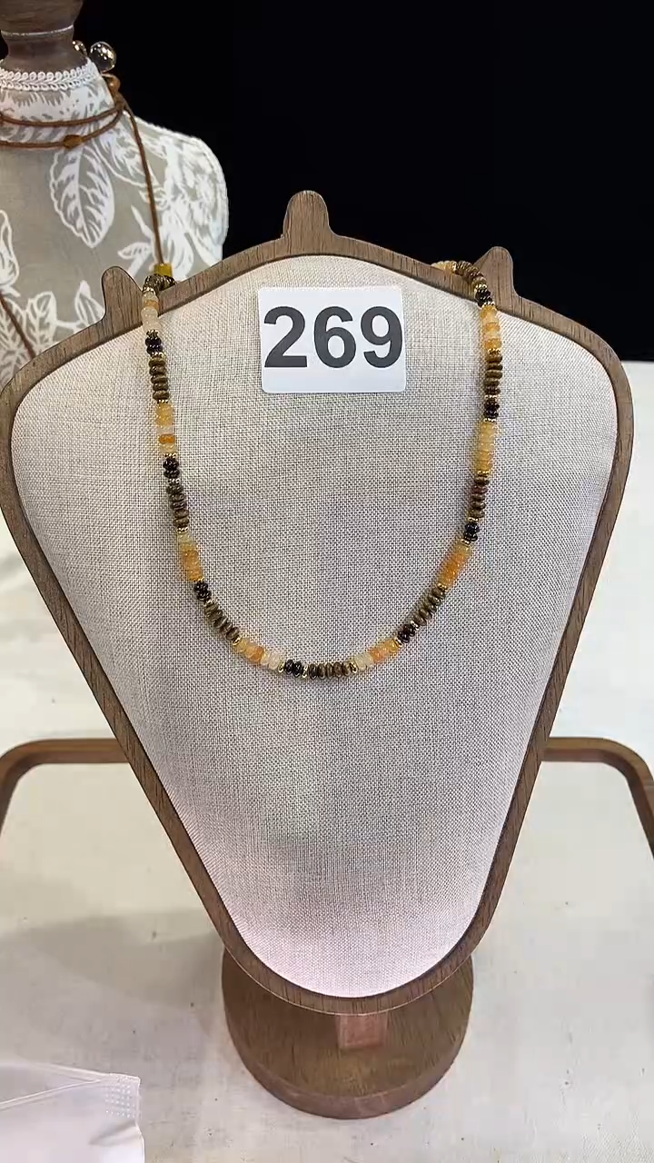 项链钛钢淡水珍珠269